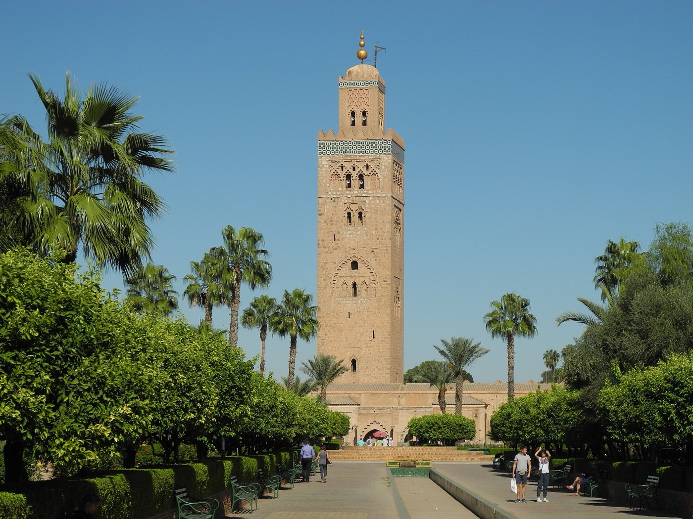 Scenic view of Marrakech